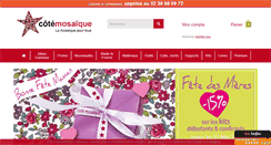 Desktop Screenshot of cotemosaique.com